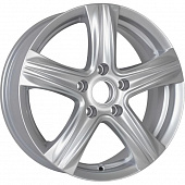 K&K Легион 7x17 5*112 ET54 DIA57.1 Elite silver Литой