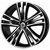 K&K Атлас 8.5x20 5*120 ET35 DIA72.6 Алмаз черный Литой