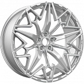 Khomen KHW 2202 10x22 5*112 ET30 DIA66.6 Brilliant Silver Литой