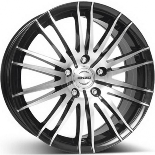 Enzo 103 dark 6.5x15 4*100 ET38 DIA60.1 BFP Литой