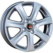 Replica LA SZ13 5.5x15 4*100 ET45 DIA54.1 Silver Литой