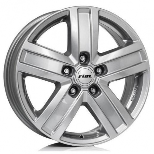 Rial Transporter 6.5x16 5*120 ET50 DIA65.1 Polar Silver Литой