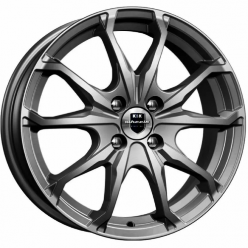 K&K Brent 6x16 4*100 ET41 DIA60.1 Дарк платинум Литой
