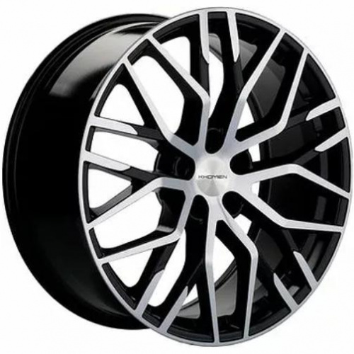 Khomen KHW 2005 8.5x20 5*108 ET46 DIA63.3 Black-FP Литой