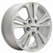 Khomen KHW 1603 6x16 5*112 ET50 DIA57.1 F-Silver Литой