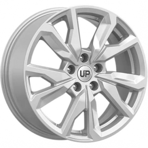 Wheels UP UP114 7x17 5*114.3 ET39 DIA60.1 Silver Classic Литой