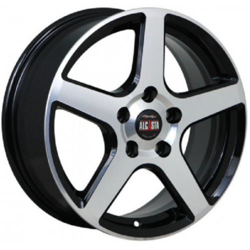 Alcasta M62 6.5x16 5*110 ET38 DIA65.1 BKF Литой