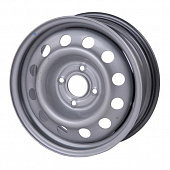 ТЗСК Lada Xray 6.5x16 4*100 ET41 DIA60.1 Silver Штампованный