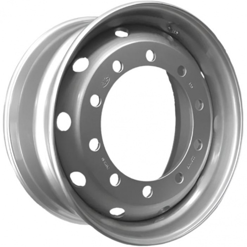 Asterro 10/335/281/120 14x19.5 10*335 ET120 DIA281 Silver Штампованный