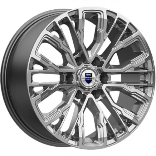 K&K Кортес 8.5x19 6*139.7 ET36 DIA100.1 Дарк платинум Литой