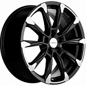 Khomen KHW 1808 7.5x18 5*112 ET43 DIA57.1 Black-FP Литой