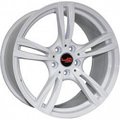 Replica LA B129 9x19 5*120 ET48 DIA74.1 White Литой