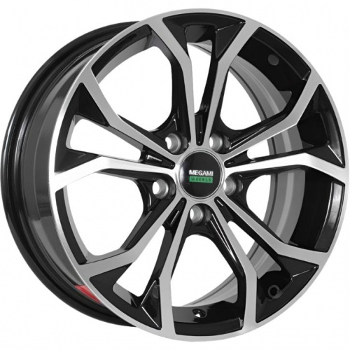 Megami MGM-33 6x14 4*100 ET35 DIA73.1 BKF Литой