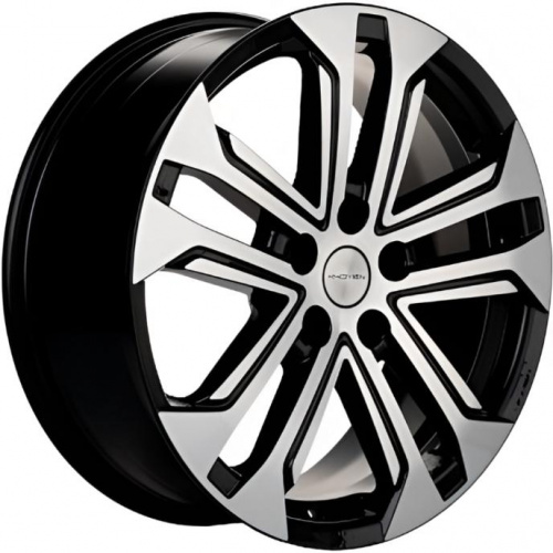 Khomen KHW 1803 7x18 5*110 ET50 DIA63.3 Black-FP Литой