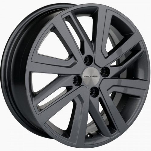 Khomen KHW 1609 6x16 4*100 ET41 DIA60.1 Gray Литой
